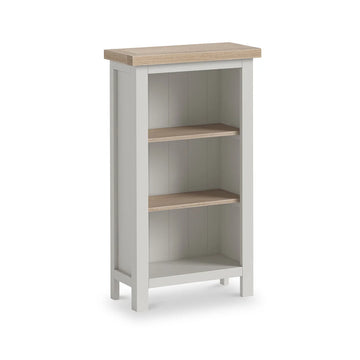 Modern Country Small Bookcase - Stone Grey