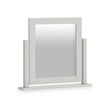 Modern Country Vanity Mirror - Stone Grey