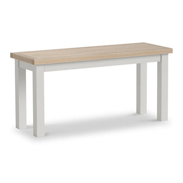 Modern Country 95cm Dining Bench - Stone Grey