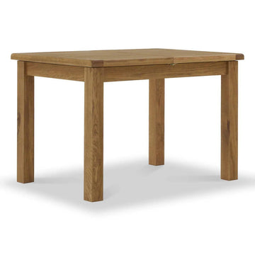 Burford Oak Compact Extending Dining Table - Blythe Living