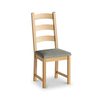 Normandy Oak Grey Dining Chair - Blythe Living