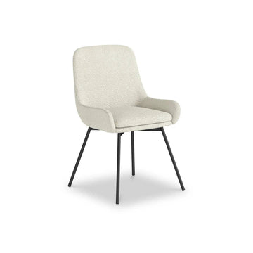 Cara Ivory Boucle Dining Chair - Blythe Living