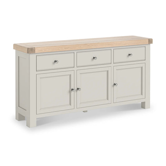 Salcombe Large Sideboard - Stone Grey - Blythe Living