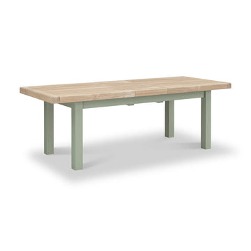 Salcombe Large Extending Dining Table - Sage - Blythe Living
