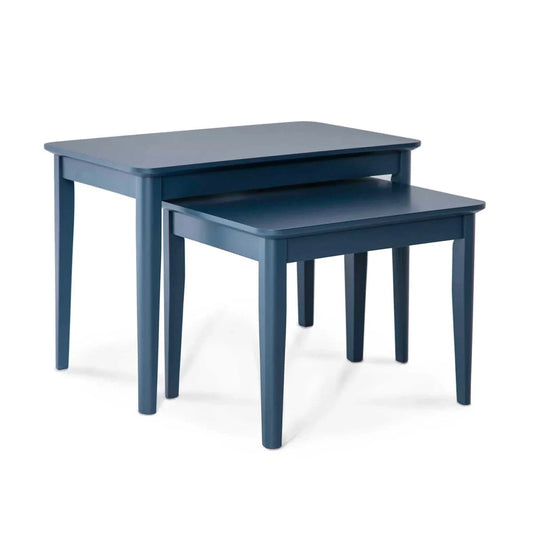Harrogate Blue Nest of Tables - Blythe Living