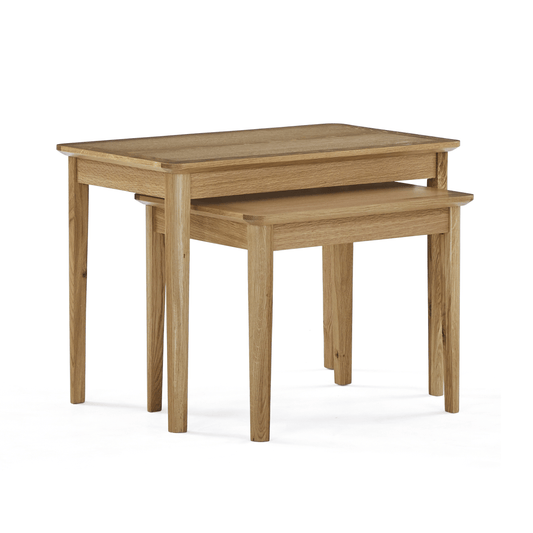 Bath Oak Nest of Tables - Blythe Living