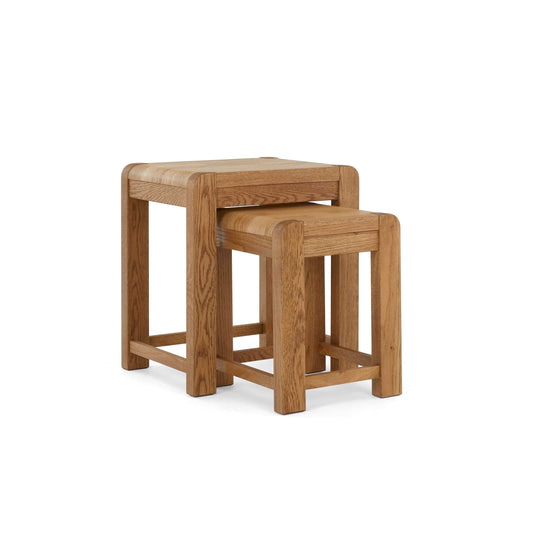 Bergen Oak Nest of Tables - Blythe Living