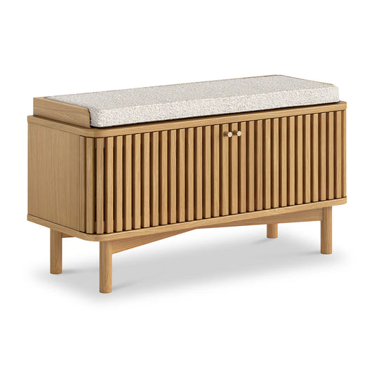 Soho Oak Storage Bench