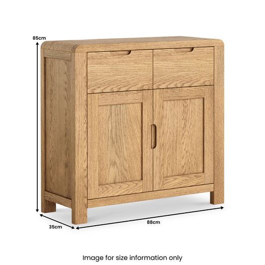 Thurlestone Oak Small Sideboard