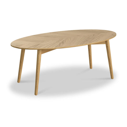 Valencia Oak Oval Coffee Table