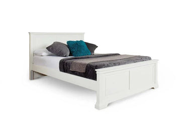 Winchester Bed Frame - Soft White - Blythe Living