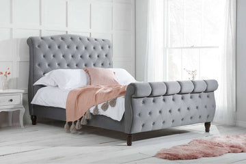 Colorado Bed Grey - Blythe Living
