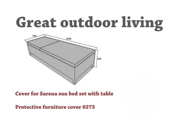 Furniture Cover for Sunloungers - Blythe Living
