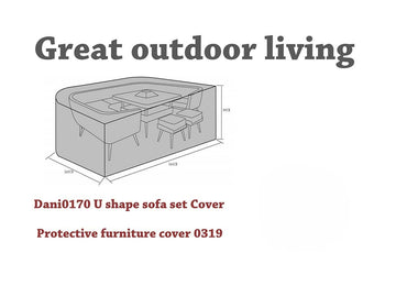 Furniture Cover for Danielle U Shape - Blythe Living