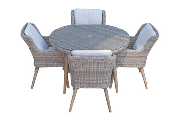 Danielle 4 Seat Dining Set - Blythe Living