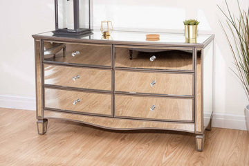 Elysee 6 Drawer Wide Chest - Blythe Living