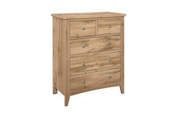 HAMPSTEAD 3 + 2 CHEST OAK - Blythe Living