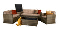 Holly Sofa Set in Mixed Brown - Blythe Living