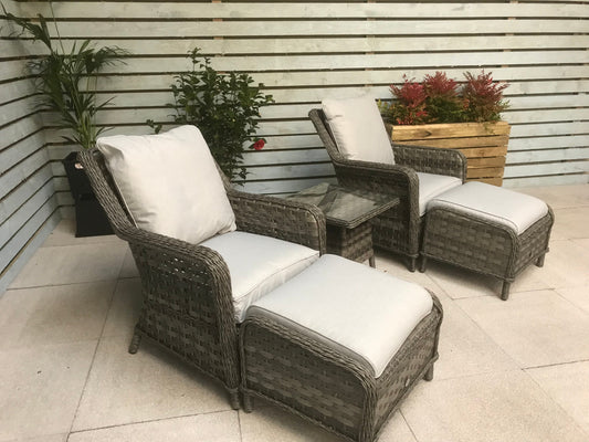 Mia Lounge Set Grey - Blythe Living