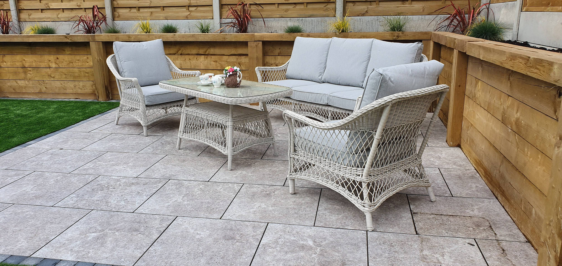 Rose 5 Seat Sofa Set - Blythe Living