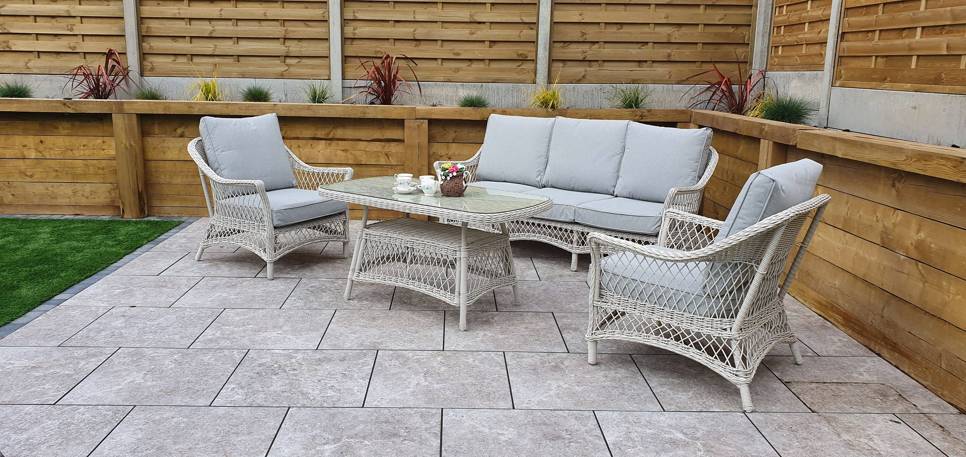 Rose 5 Seat Sofa Set - Blythe Living