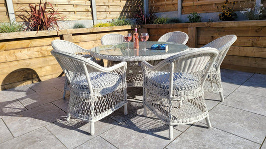 Rose 6 Seat Dining Set - Blythe Living