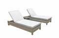 Sarena Sunbeds in Grey Victoria Weave - Blythe Living