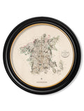 c.1806 County Maps of England - Round - Blythe Living