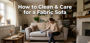 How to Clean & Care for a Fabric Sofa?
