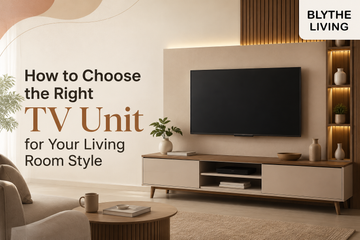 How to Choose the Right TV Unit for Your Living Room Style