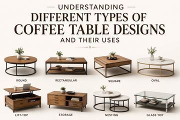 Modern coffee table designs for stylish living rooms