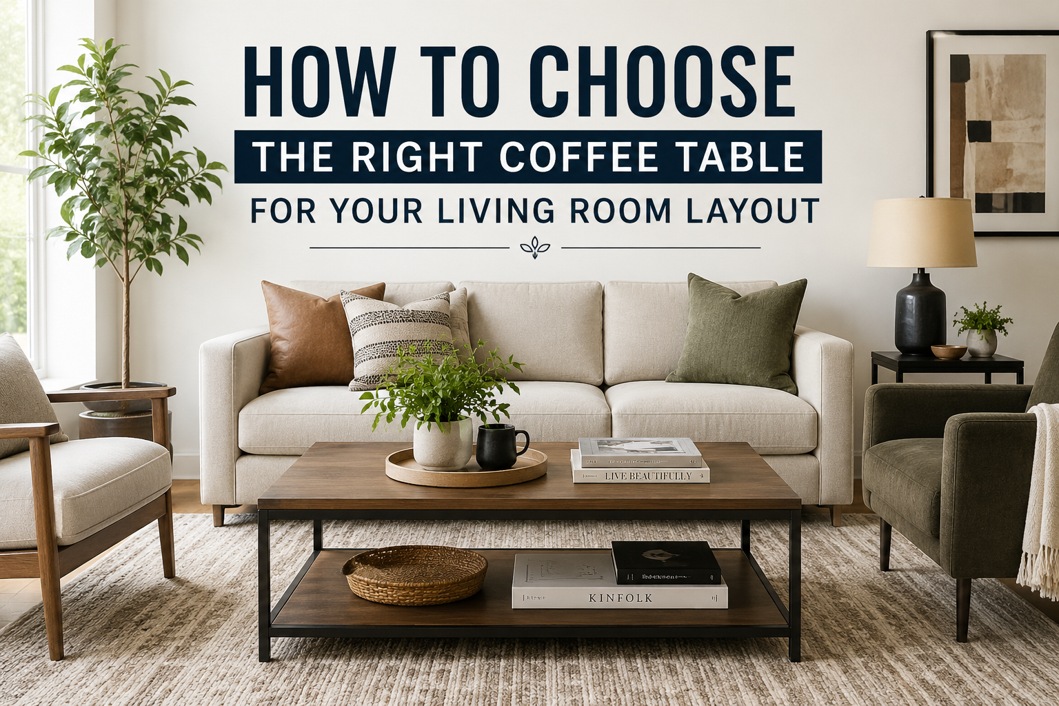 How to Choose the Right Coffee Table for Your Living Room Layout