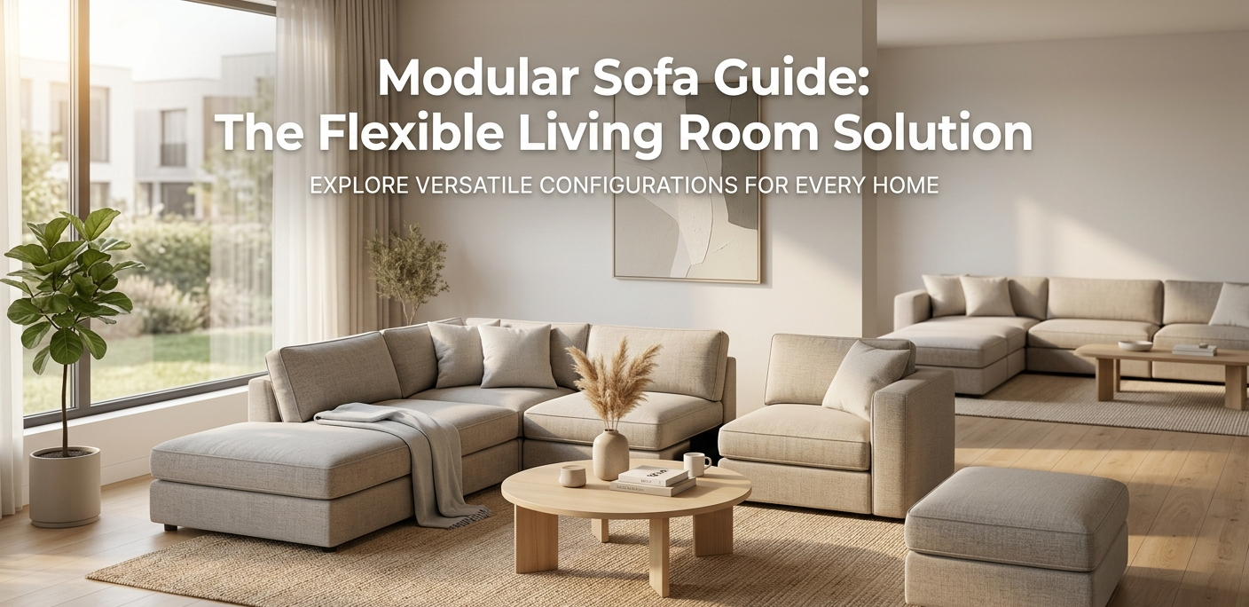 Modular Sofa Guide: The Flexible Living Room Solution