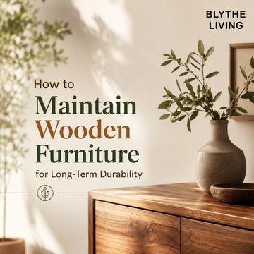 Wooden furniture maintenance and cleaning guide