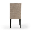 Moseley Tweed Oatmeal in Black Legs - Blythe Living