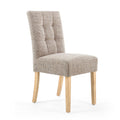 Moseley Tweed Oatmeal in Natural Legs - Blythe Living