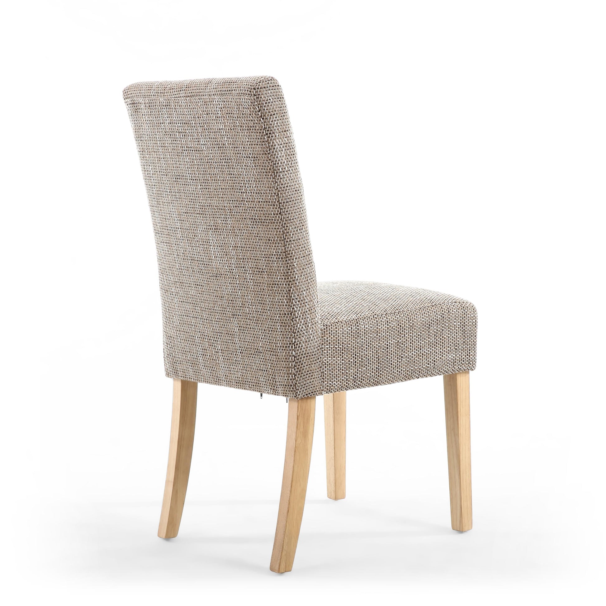 Moseley Tweed Oatmeal in Natural Legs - Blythe Living