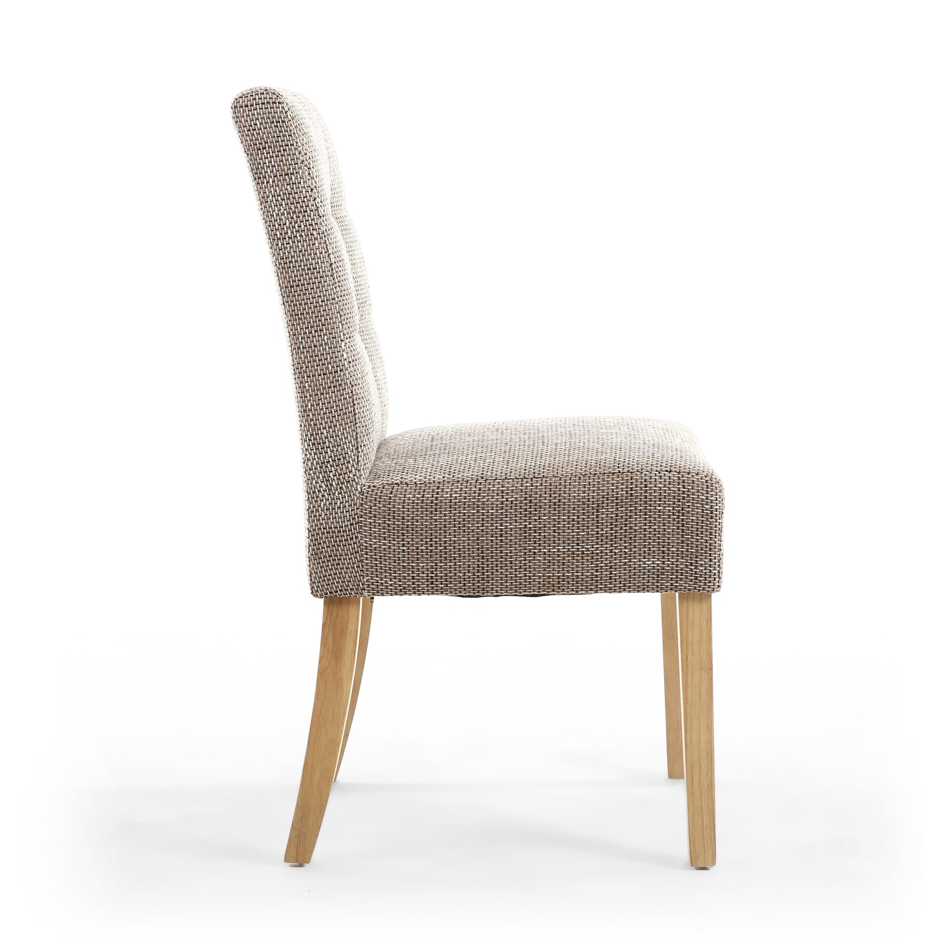 Moseley Tweed Oatmeal in Natural Legs - Blythe Living