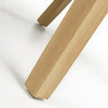 Moseley Flax Effect Light Brown Dining Chair in Natural Legs - Blythe Living