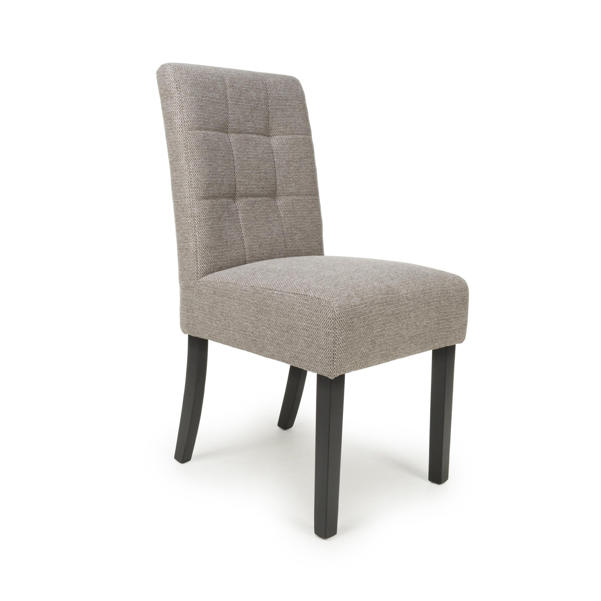 Moseley Weave Mocha Dining Chair in Black Legs - Blythe Living