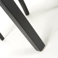 Moseley Weave Mocha Dining Chair in Black Legs - Blythe Living