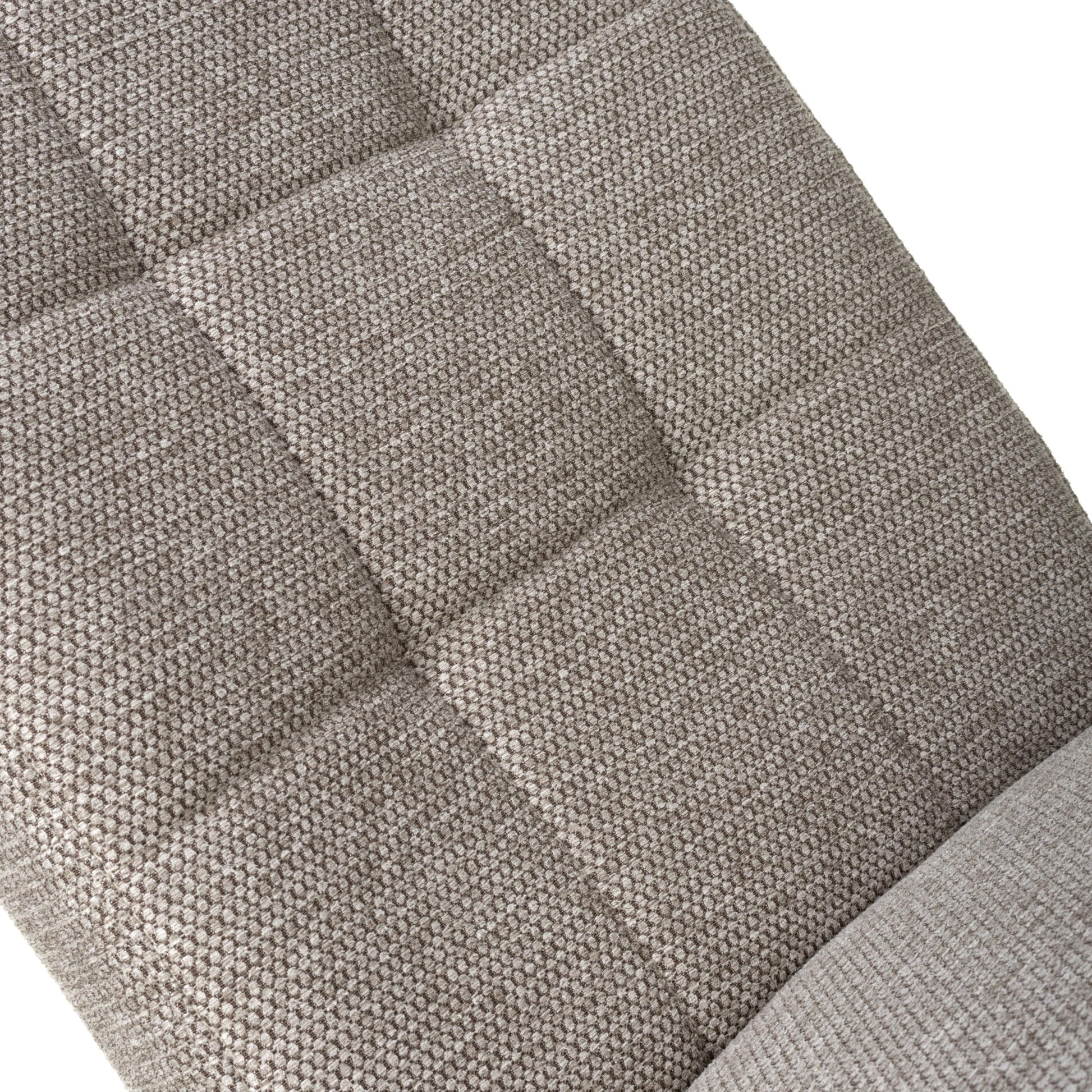 Moseley Weave Mocha Dining Chair in Black Legs - Blythe Living