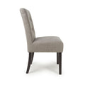 Moseley Weave Mocha Dining Chair in Walnut Legs - Blythe Living