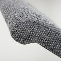 Karta Scroll Back Tweed Grey Dining Chair - Blythe Living