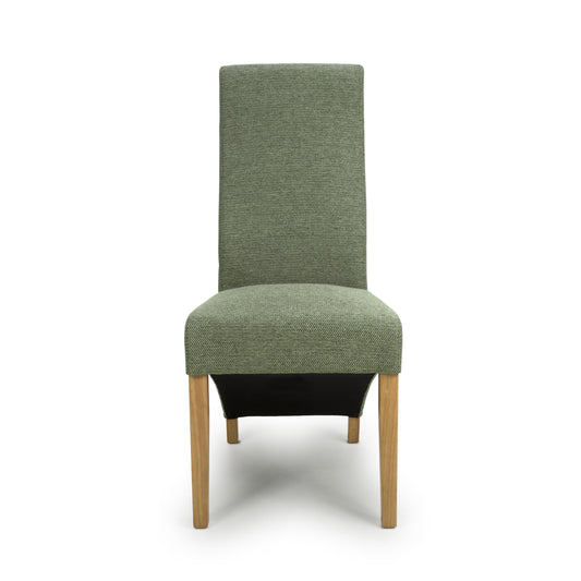 Baxter Weave Green Dining Chair - Blythe Living
