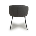 Lola Boucle Grey Dining Chair - Blythe Living