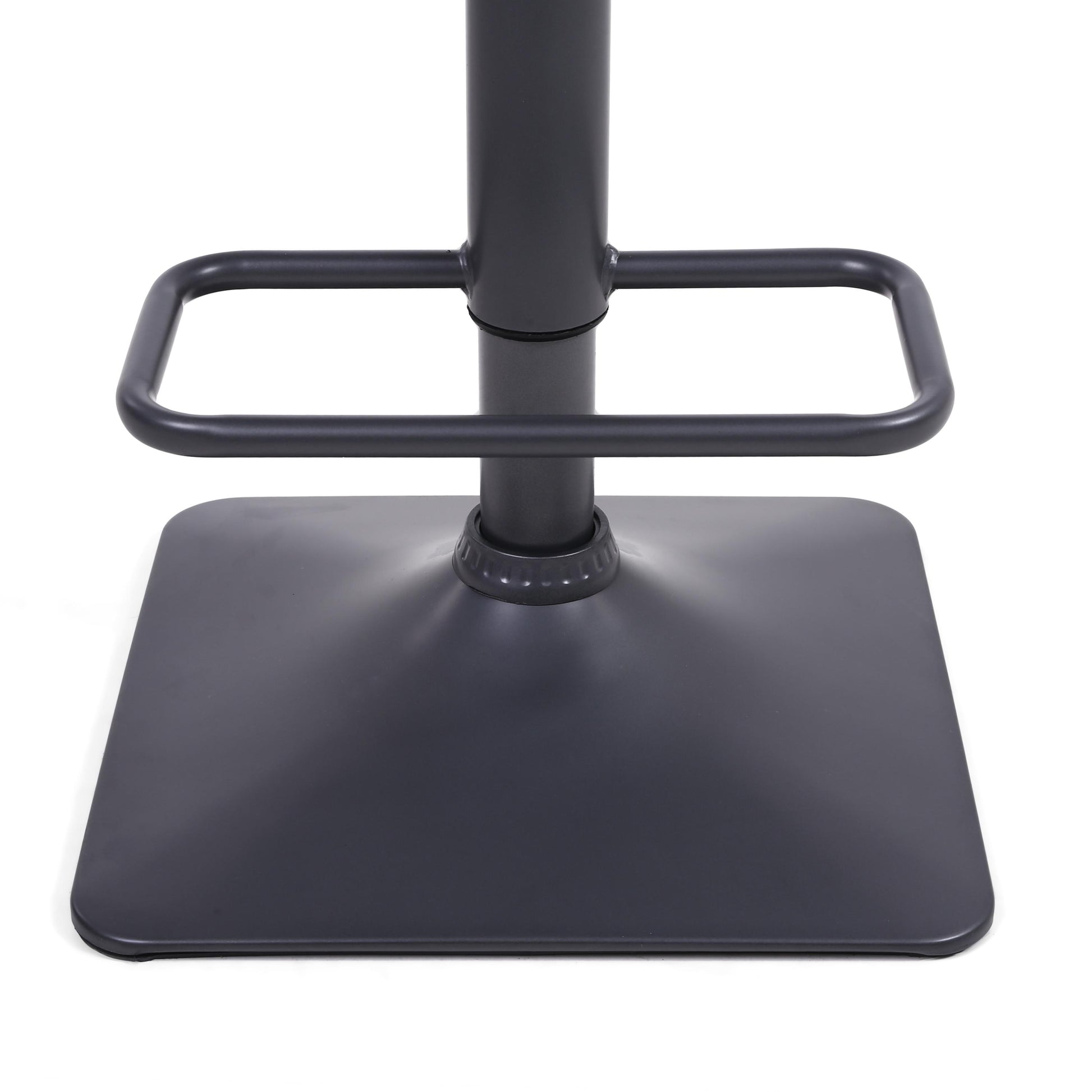 Orion Suede Effect Dark Grey Bar Stool - Blythe Living
