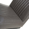 Archer Cantilever Leather Effect Grey Bar Chair - Blythe Living