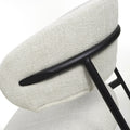 Marisa Linen Effect Natural Dining Chair - Blythe Living