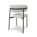 Marisa Linen Effect Natural Dining Chair - Blythe Living